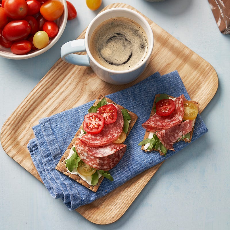 ViktVäktarna - Knäcke med salami