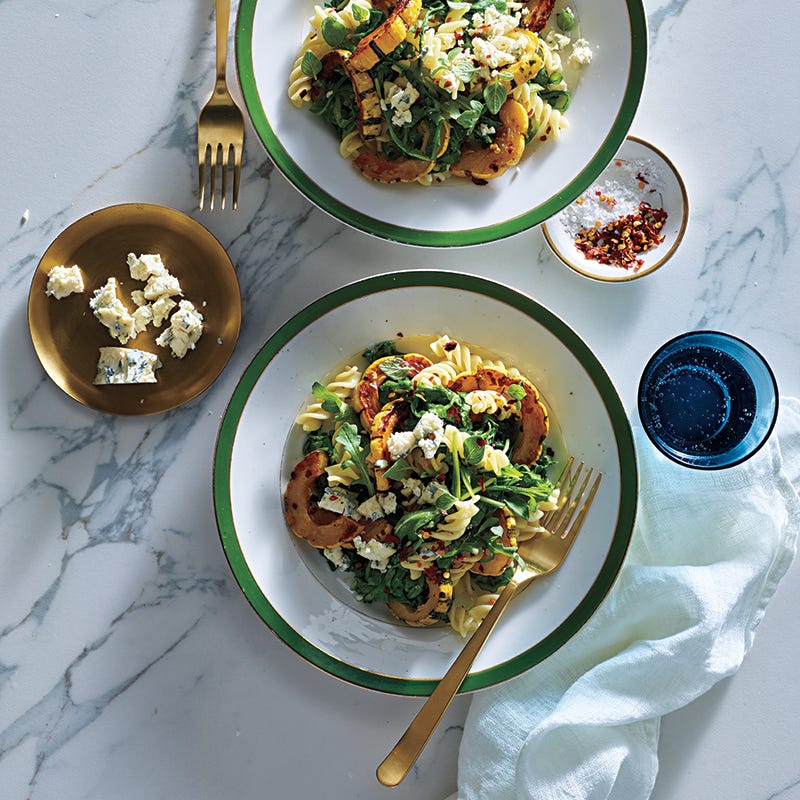 ViktVäktarna - Pasta med pumpa och ädelost