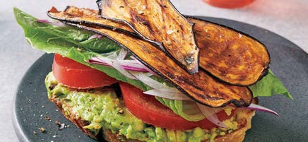 Sandwichs BTL à l’aubergine