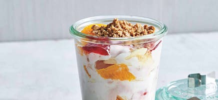 Parfaits au yogourt pour le déjeuner