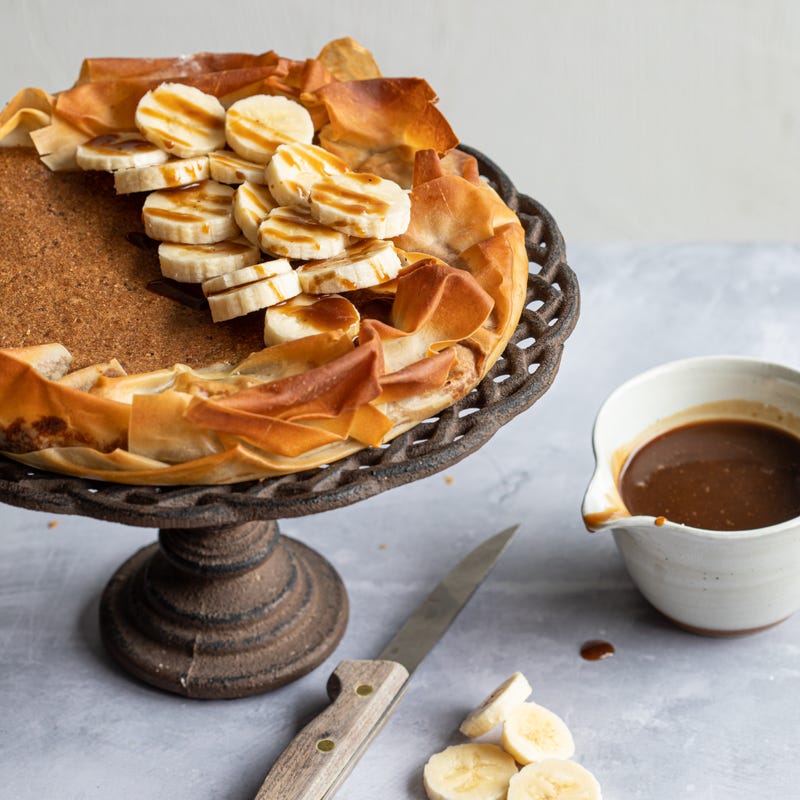 Foto van Miljuschka's banoffee-dadeltaart door WW