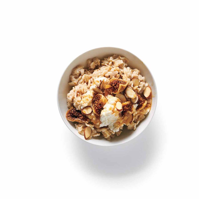 Photo of Fig, honey, and almond topping (for oatmeal) by WW