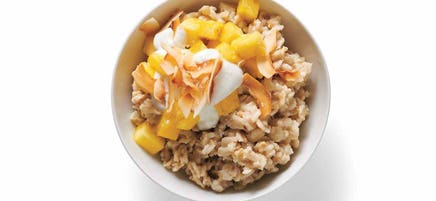 Pineapple-coconut topping (for oatmeal)