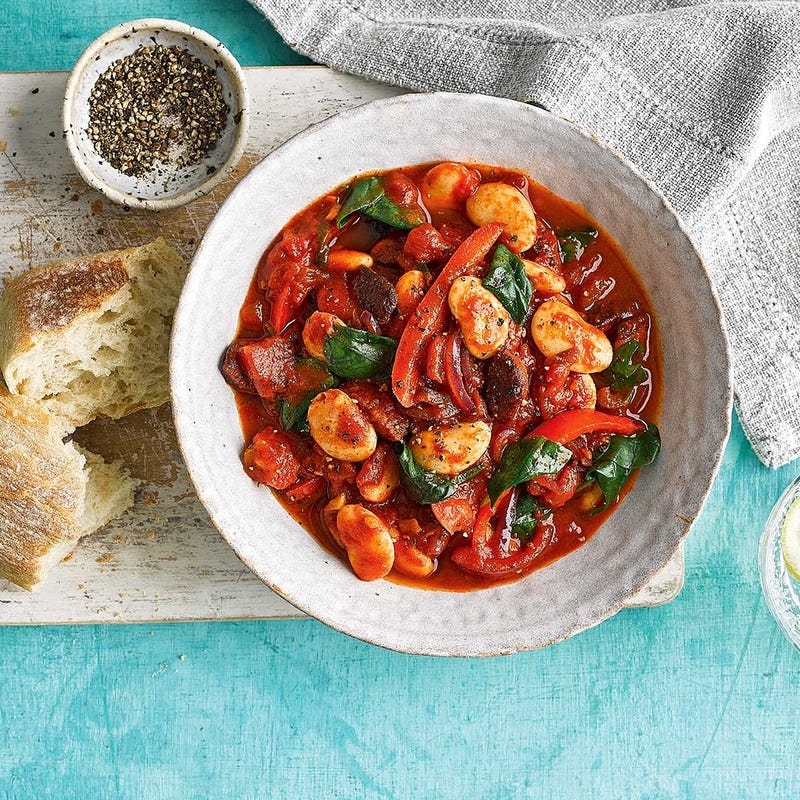 Photo of Spanish-style butter bean stew by WW