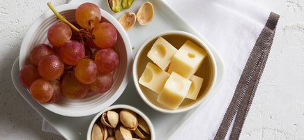 Mini Cheese, Fruit & Nut Snack Plate
