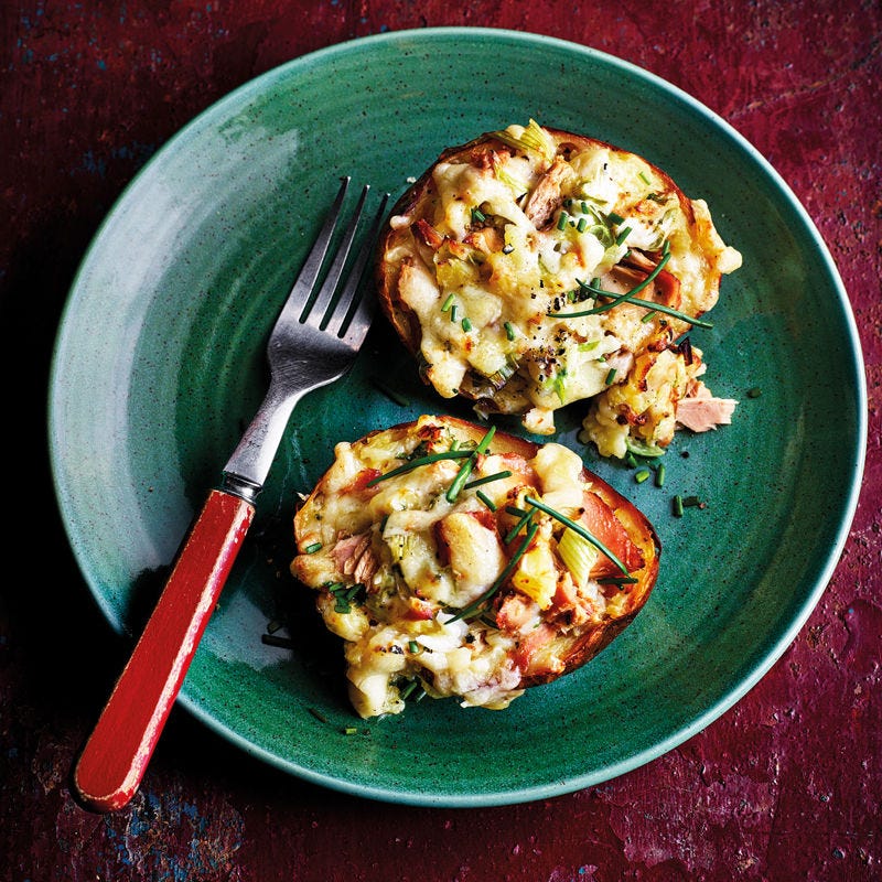 Photo of Baked potato with tuna melt topping by WW
