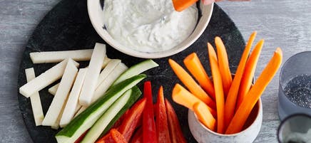 Tzatziki met rauwkost