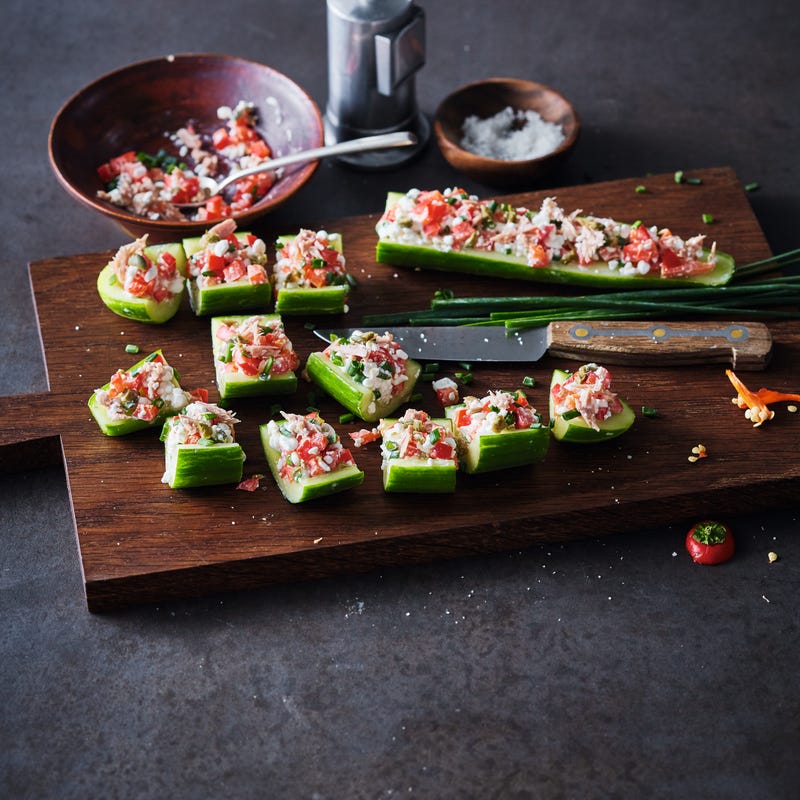 Foto van Komkommerhapjes door WW