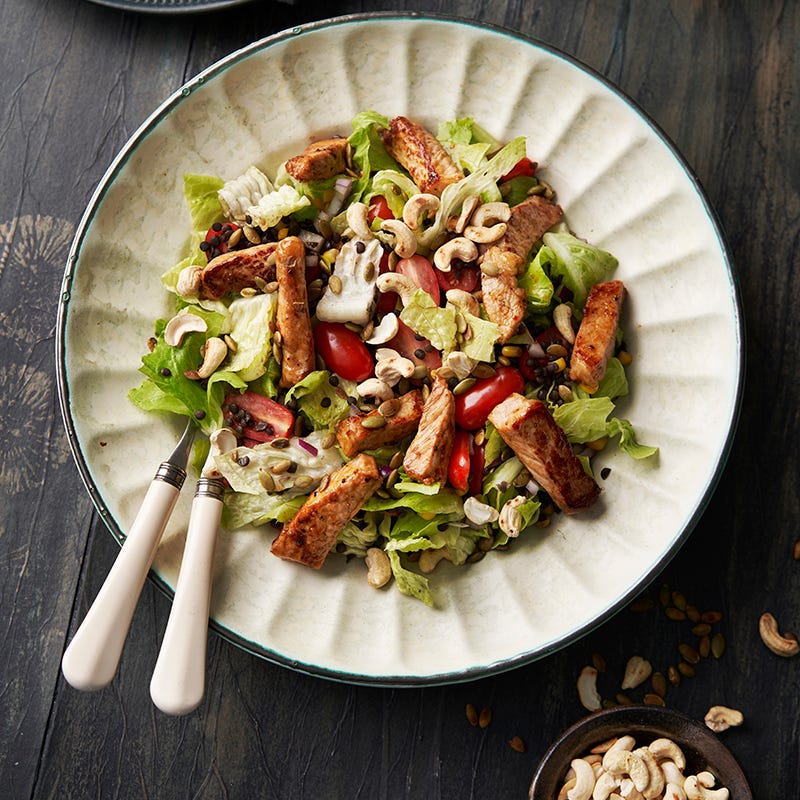 ViktVäktarna - Ljummen linssallad med fläskytterfilé