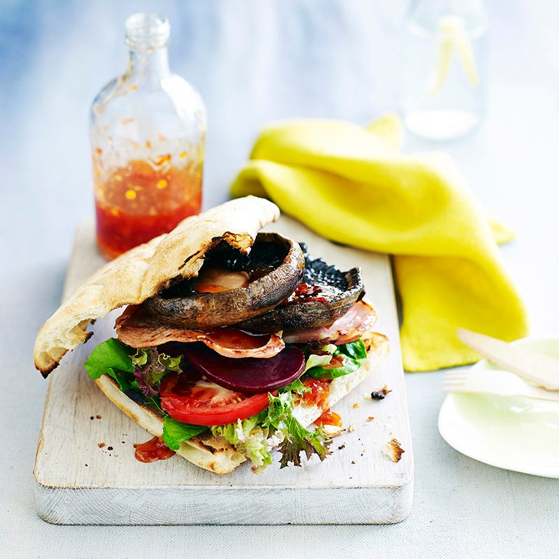 ViktVäktarna - Bacon- och svampburgare