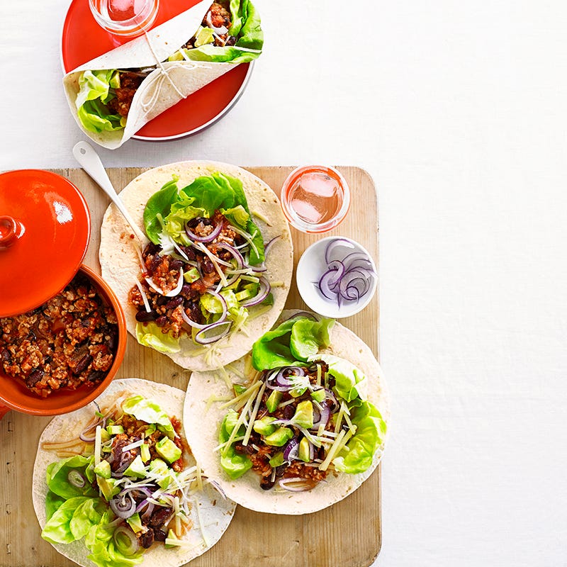 ViktVäktarna - Burritos med bönor och färs