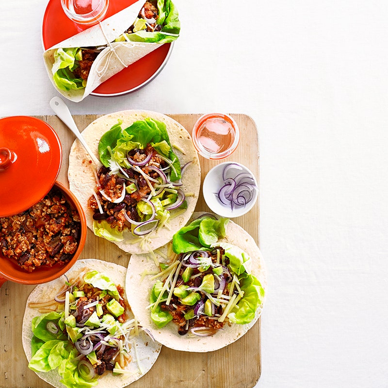 ViktVäktarna - Burritos med bönor och färs