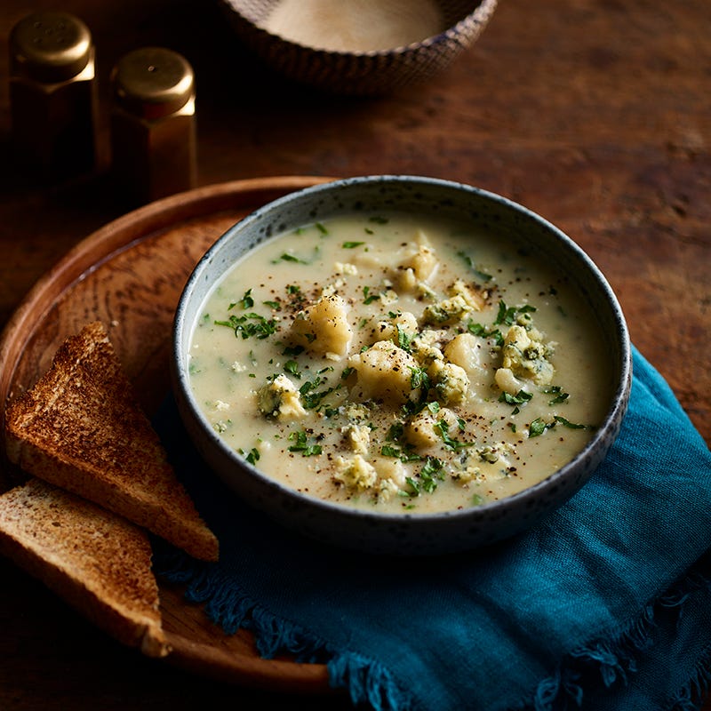 ViktVäktarna - Blomkålssoppa med stilton