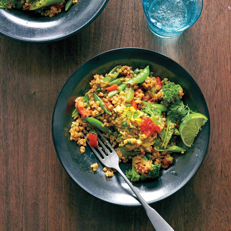 Photo of Freekeh stir-fry bowls by WW