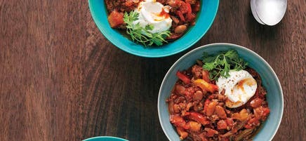 Chili au bœuf et aux haricots pinto