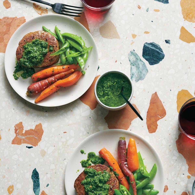 Photo of Filets mignons with fresh herb sauce by WW