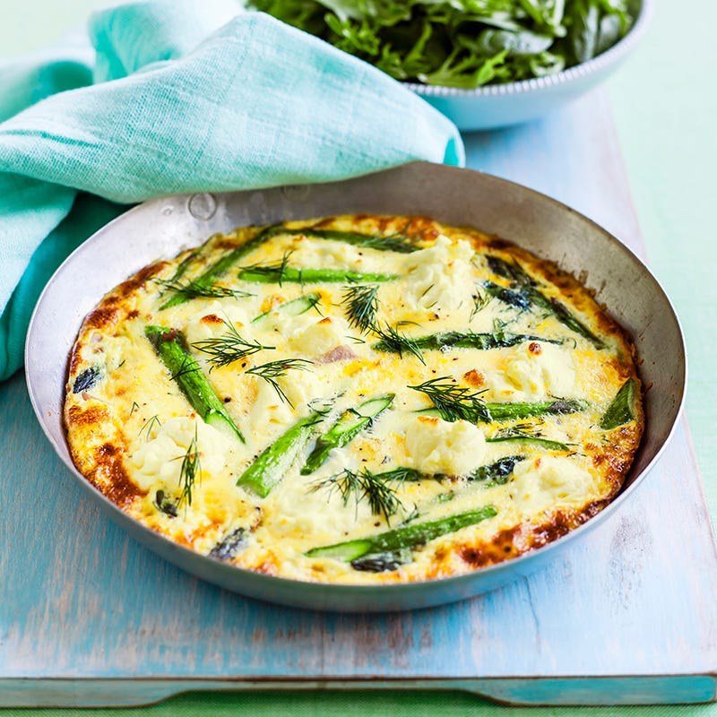 ViktVäktarna - Frittata med kalkon och sparris