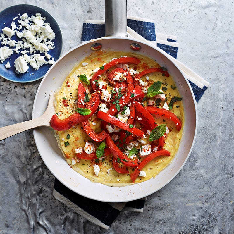 ViktVäktarna - Omelett med paprika och salladsost