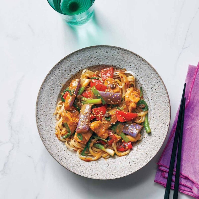 Photo of Chicken with Silky Eggplant in Black Bean Sauce by WW