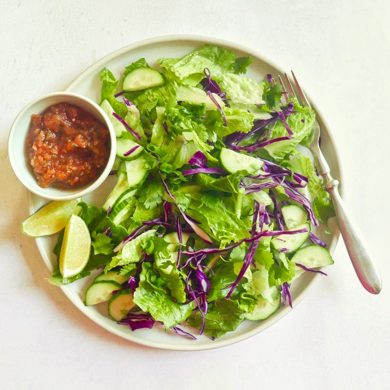 Photo of Southwest romaine salad by WW