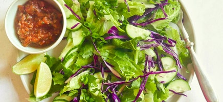 Southwest romaine salad