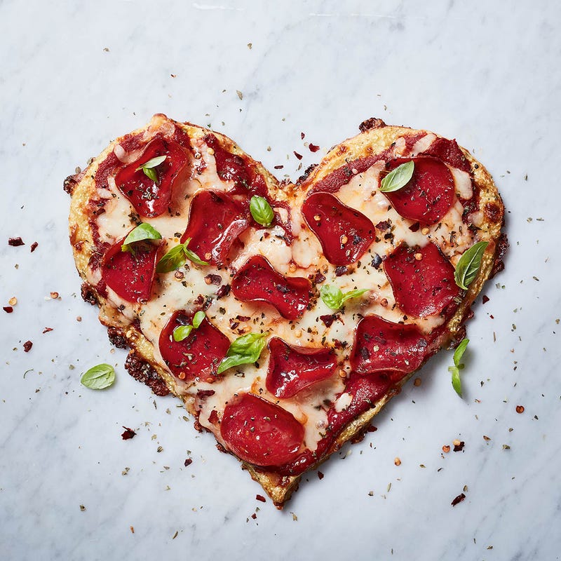 Photo of Mozzarella & pepperoni cauliflower crust pizza by WW