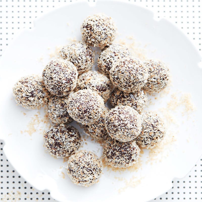 Photo of Chocolate-Peanut Bliss Balls by WW