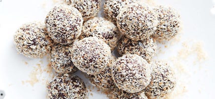 Chocolate-Peanut Bliss Balls