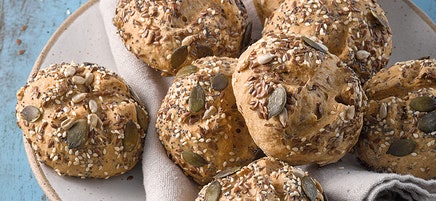 Körner-Dinkel-Brötchen