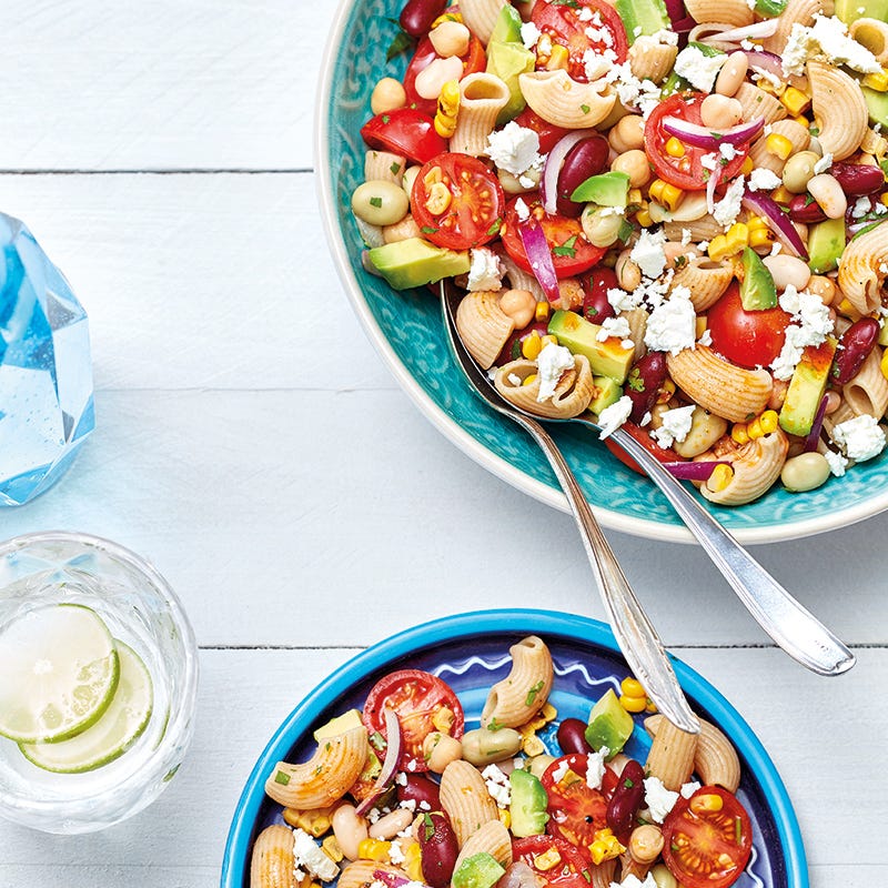 Nudelsalat nach mexikanischer Art