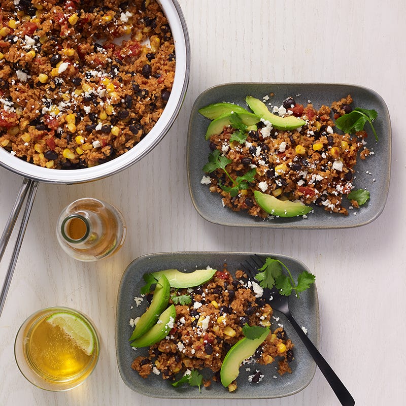 One-pot tex-mex bulgur