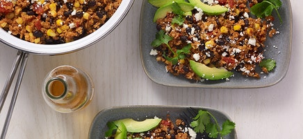 One-Pot Tex-Mex Bulgur