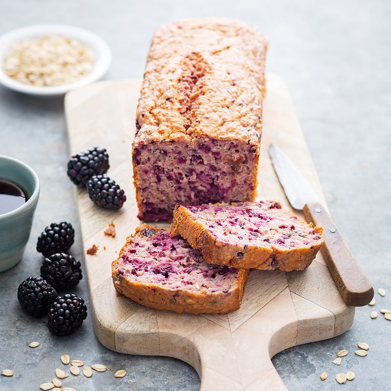 Cake aux mûres