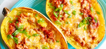 Sloppy Joe Spaghetti Squash Bowls