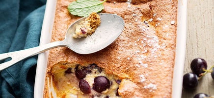 Clafoutis aux raisins