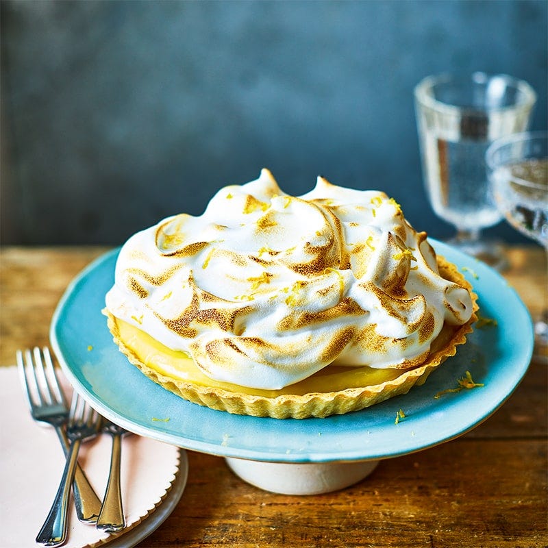 Lemon meringue tart