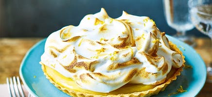 Lemon meringue tart
