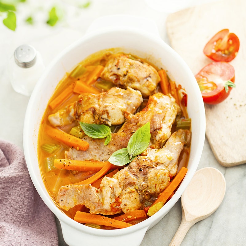 Lapin façon "osso-bucco"