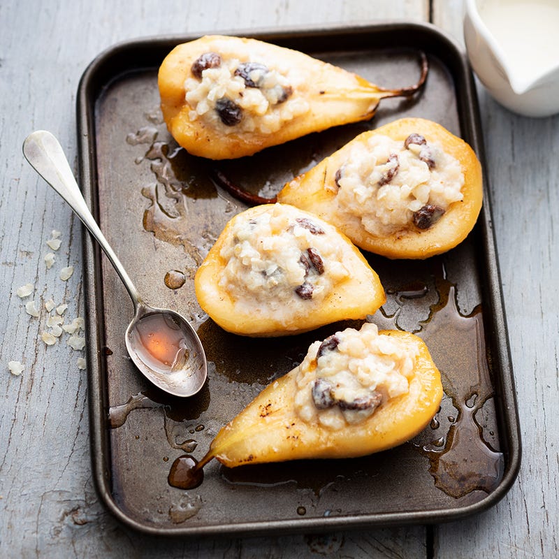 Poire au porridge de riz