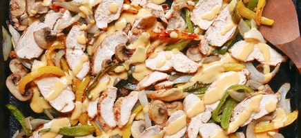 Sheet Pan Chicken Philly