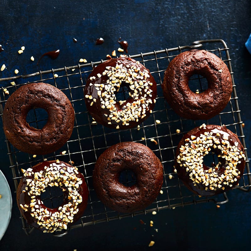 Photo of Chocolate & hazelnut doughnuts by WW
