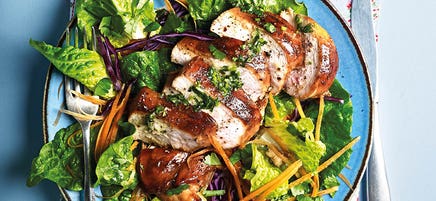 Teriyaki chicken salad