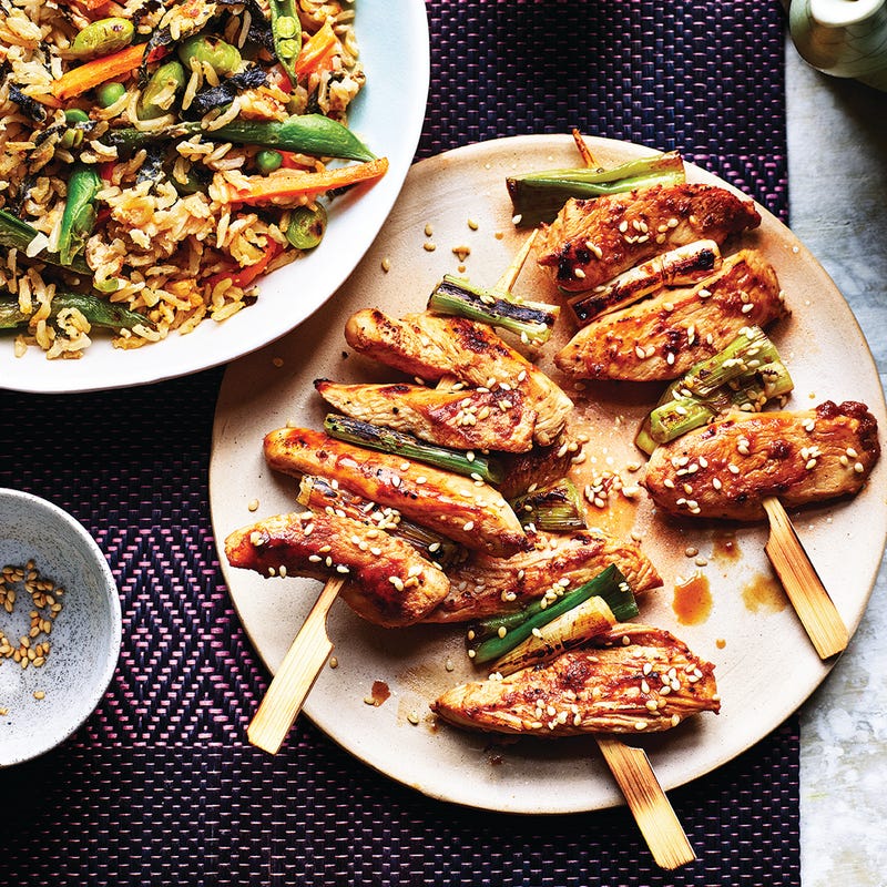 Photo of Chicken yakitori skewers by WW