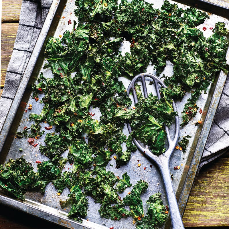 Photo of Chilli-spiced kale crisps by WW
