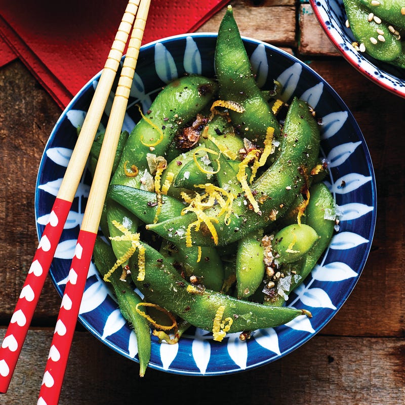 Photo of Lemon, soy & pepper edamame by WW