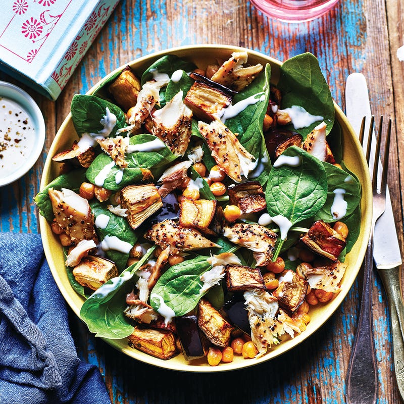 Photo of Aubergine & mackerel salad by WW