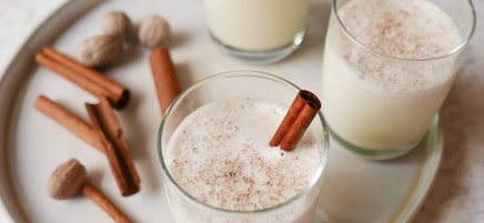 Easy 3-ingredient eggnog