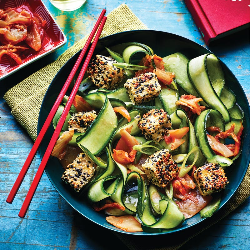Photo of Crispy sesame tofu with kimchi by WW