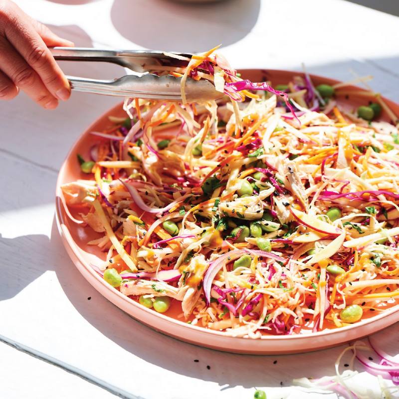 Crunchy slaw with chicken