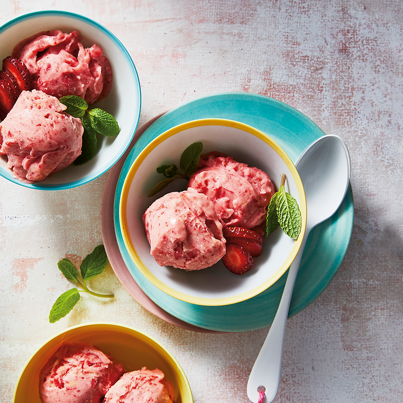Strawberry nice cream